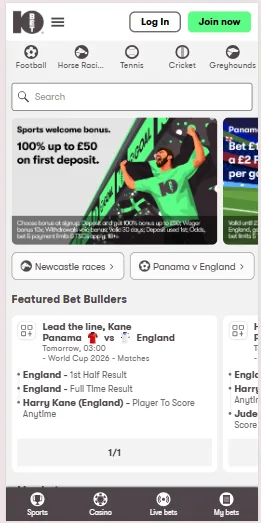 10bet on mobile