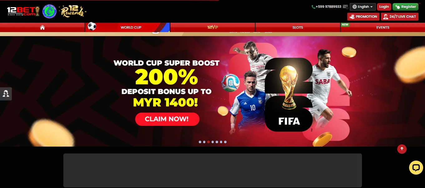 12bet welcome bonus headline