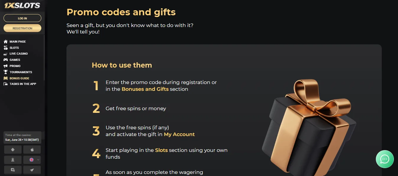 1xSlots bonus wagering terms