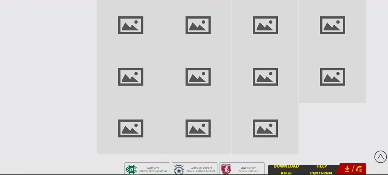 Screenshot of Dafabet's games lobby