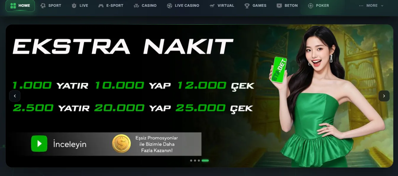 Etabet Ekstra Nakit promotion