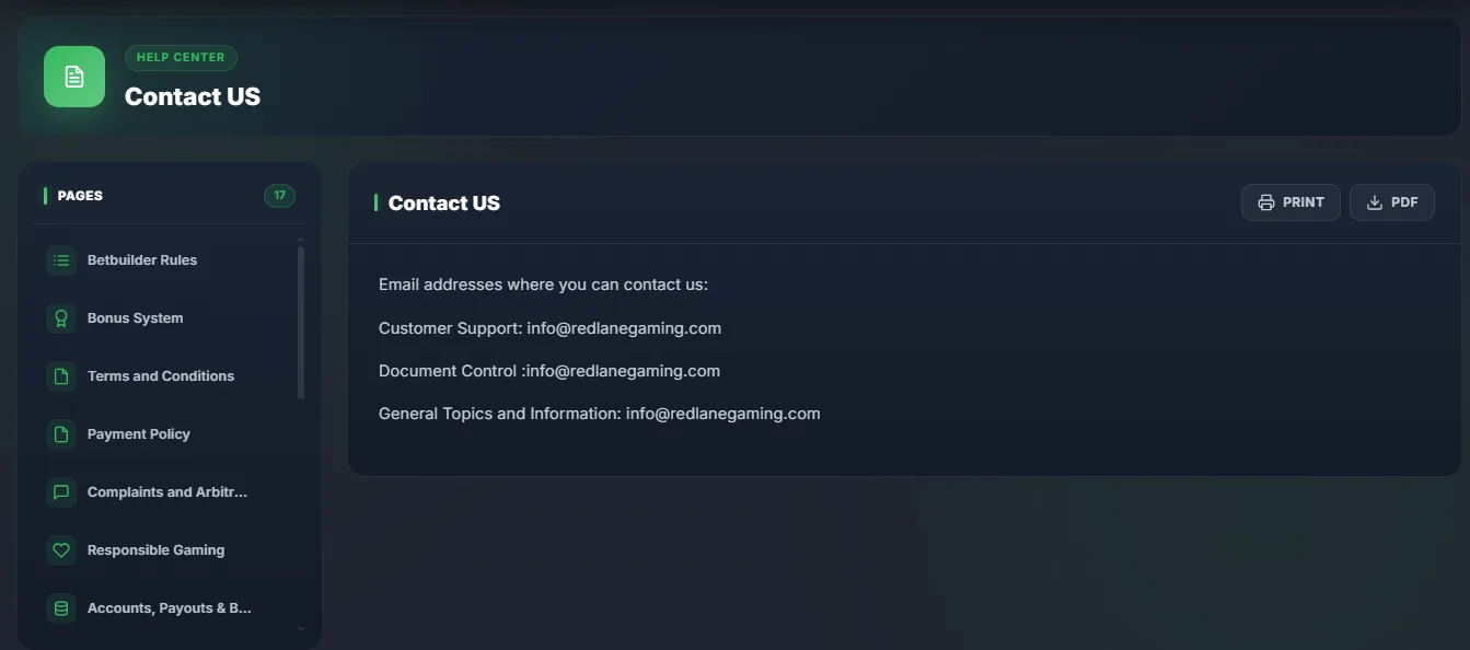 Etabet contact and support page